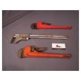 Set of Pipe Wrenches