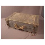 Military Wood Ammo Crate Military Wood Ammo Crate