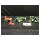 Tru Scale Implements and Plastic Tractors