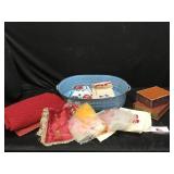 Enamelware, Hankies & Fabric Enamelware, Hankies & Fabric