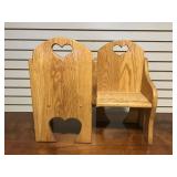 Doll Conversation Bench Doll Conversation Bench