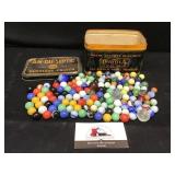 Tin of Marbles Tin of Marbles