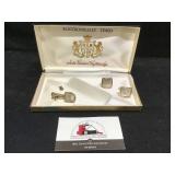 Vintage Cuff Links and Tie Tack Vintage Cuff Links and Tie Tack