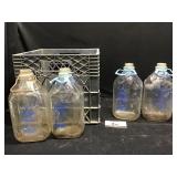 Dairy land Dairy Bottles and Crate Dairy land Dairy Bottles and Crate