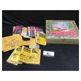 Gold Stamps, Books and Capital Tin Gold Stamps, Books and Capital Tin