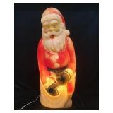 Vintage Blow Mold Santa