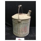 Galvanized Gas Can Galvanized Gas Can