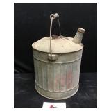 Galvanized Gas Can