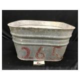 Galvanized Wash Tub Galvanized Wash Tub