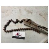 Vise Grip Locking Chain Clamp