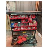 Rolling Cart with Miscellaneous Hardware