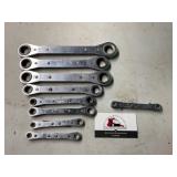Klein and SK Double Ended Ratcheting Wrenches