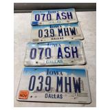 License plates