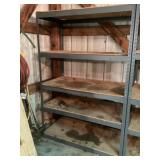 Metal shelving