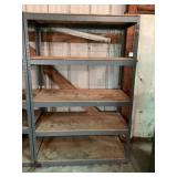 Metal shelving