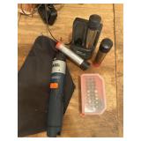Black and Decker Drill and bits