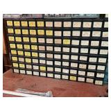 Plastic Hardware Organizer with misc Hardware