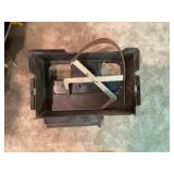 Battery box and handle