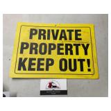 Private Property Sign