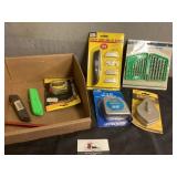 Tape measures and misc tools