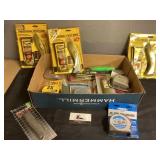 Utility knives and tape measures