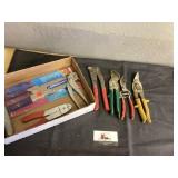 Tin snips and misc