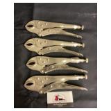 Adjustable locking wrenches