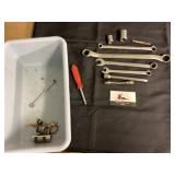 Wrenches, sockets, misc