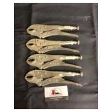 Adjustable locking wrenches