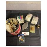 Chalk string and misc plumbing fittings