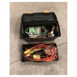 Toolbox full of extension cords