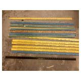 Advertiser yard sticks