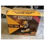 Compound miter saw