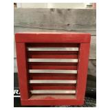 Wooden tool cabinet