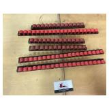 Snap-On snd blue point socket rails