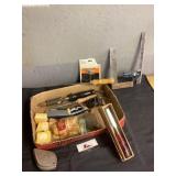 Glue gun, misc tools