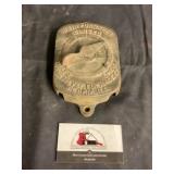 Cast iron furnace plate