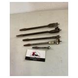 Adjustable/Expandable Brace/Auger Drill Bits and