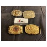 Collectable belt buckles