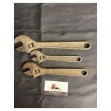 Adjustable wrenches