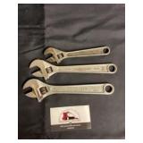 Adjustable wrenches
