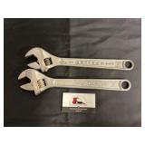 Adjustable wrenches