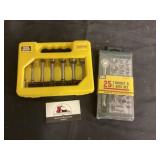Socket and bit set, forstner bit set