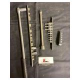 Ratchet, extension, sockets