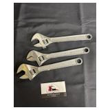 Adjustable wrenches
