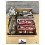 Keyed entry door handles