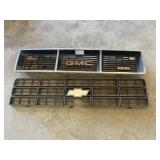 Chevy grill insert and GMC insert