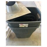 Trash cans and cords