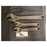 Adjustable wrenches
