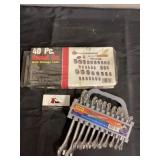 Wrenches and socket set